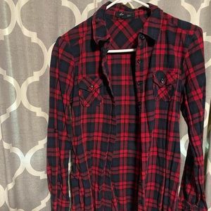Women’s flannel top